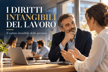 Leader che ascolta una collaboratrice: il valore del rispetto e dei diritti intangibili del lavoro